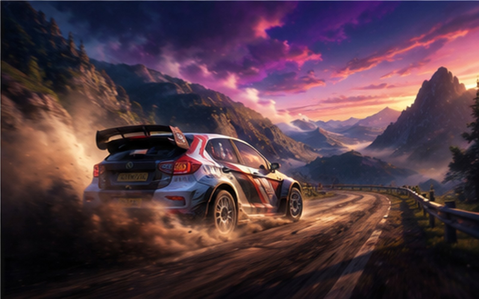 Key art for Apex Rally, a Racing game reviewed on PlayDocker